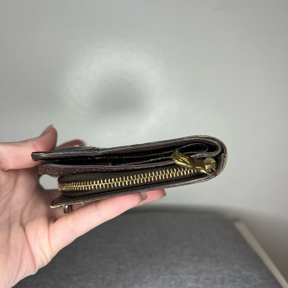 🔥Louis Vuitton Unisex Damier Ebony Bifold Zippy Wallet Pristine Condition. - Picture 6 of 14